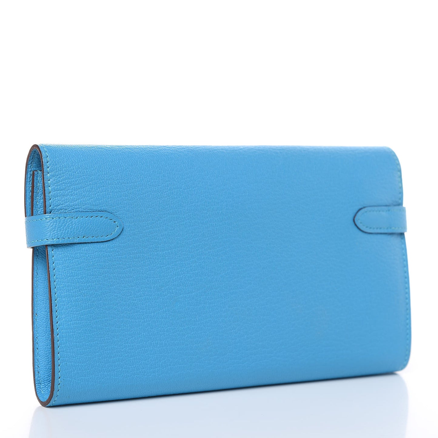 Chevre Mysore Kelly Longue Wallet Bleu Azteque