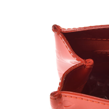 Louis Vuitton Vernis Wilshire PM Orange Sunset 8 of 13