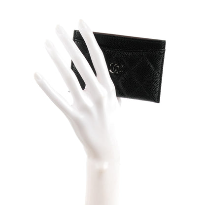 Chanel Caviar Quilted Card Holder Black 2 of 8
