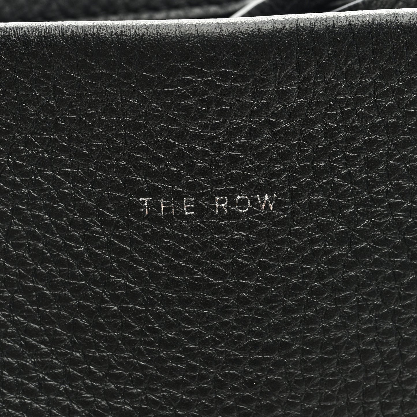 Grained Calfskin Medium N/S Park Tote Black