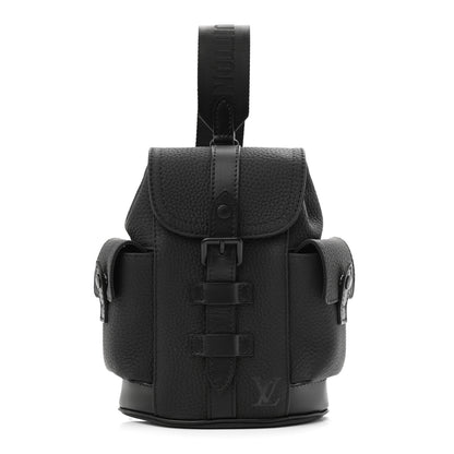 Louis Vuitton Taurillon Christopher XS Backpack Black 1 of 13