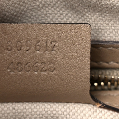 Gucci GG Supreme Monogram Small Nice Top Handle Dome Bag Beige 6 of 14