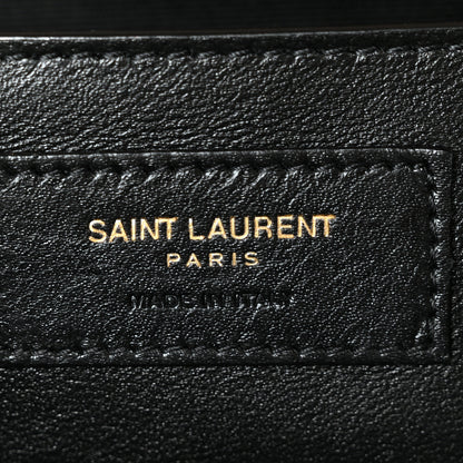 Saint Laurent Calfskin Baby Monogram Downtown Cabas Beige 5 of 10