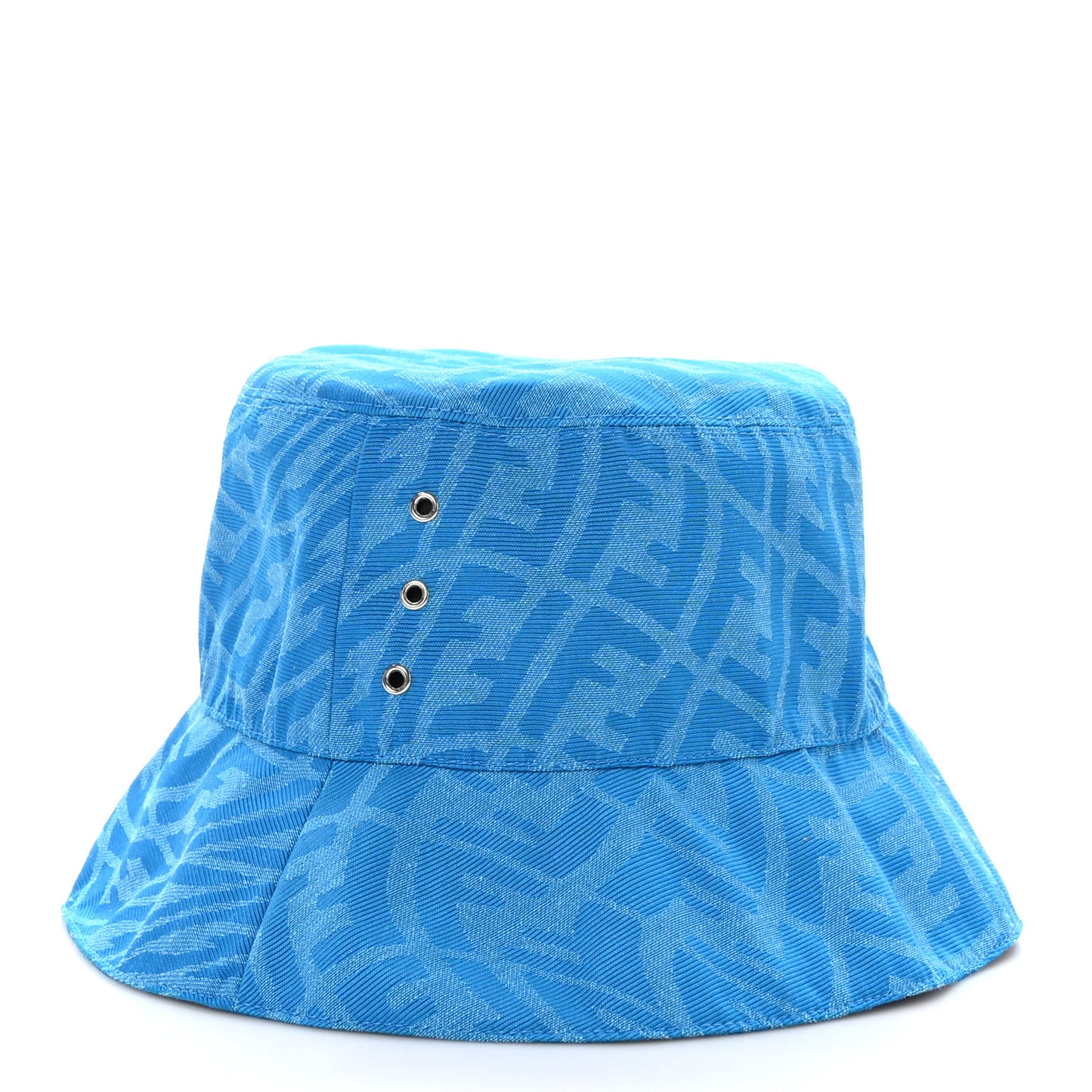X SARA COLEMAN Canvas FF Vertigo Bucket Hat M Turquoise