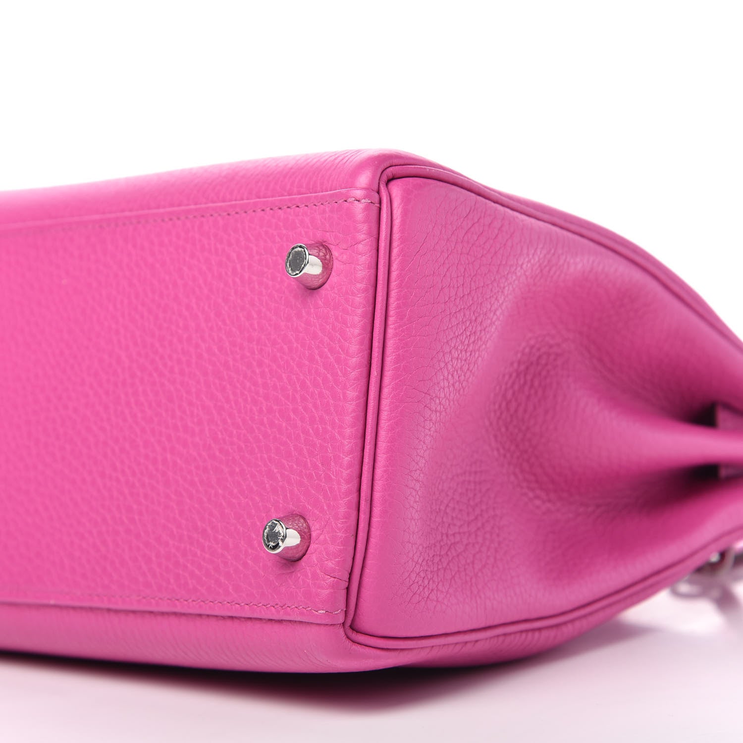 Hermes Taurillon Clemence Kelly Retourne 28 Magnolia 7 of 11