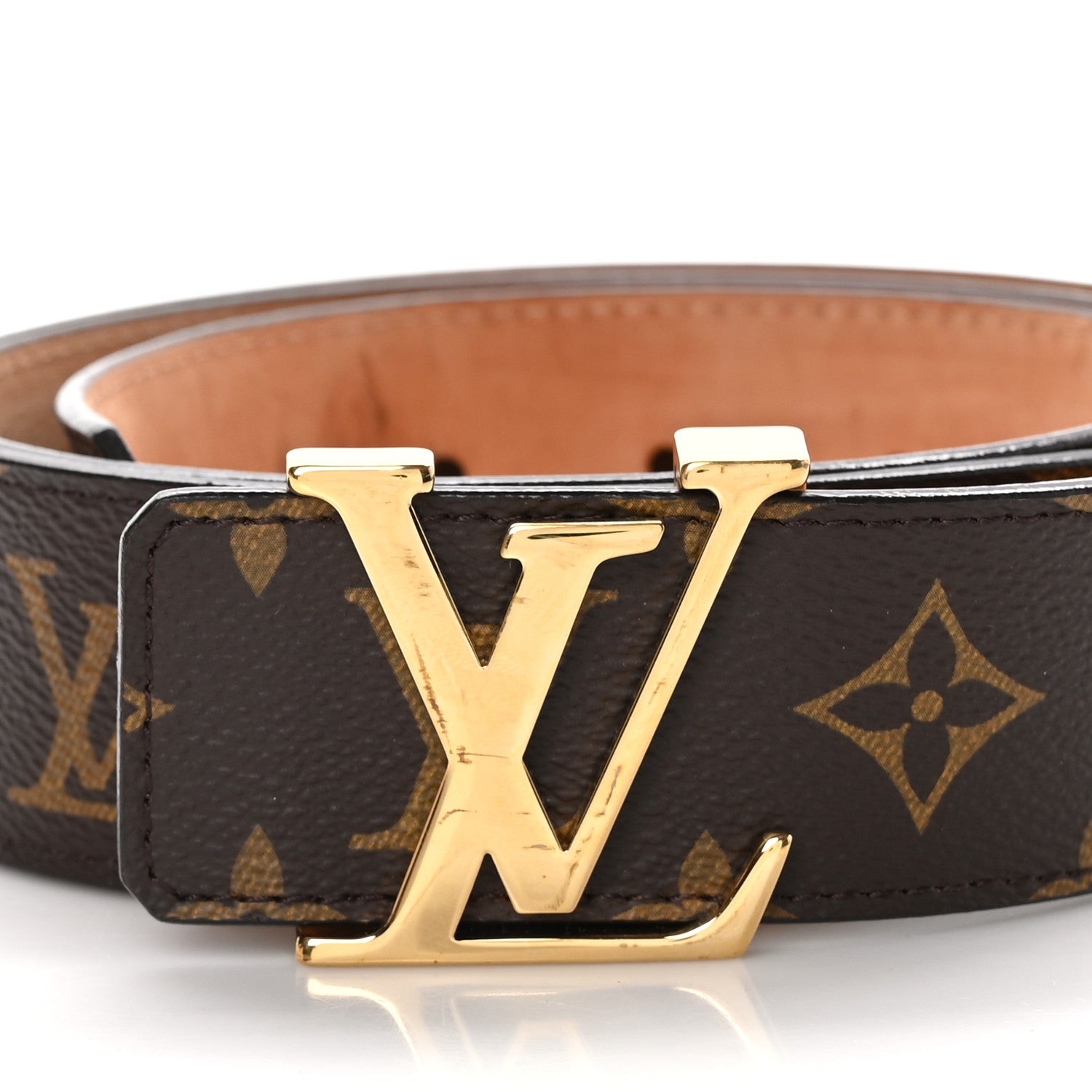 Louis Vuitton Monogram 40mm LV Initiales Belt 100/40 8 of 9