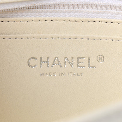 Chanel Caviar Quilted Mini Rectangular Flap White 6 of 12