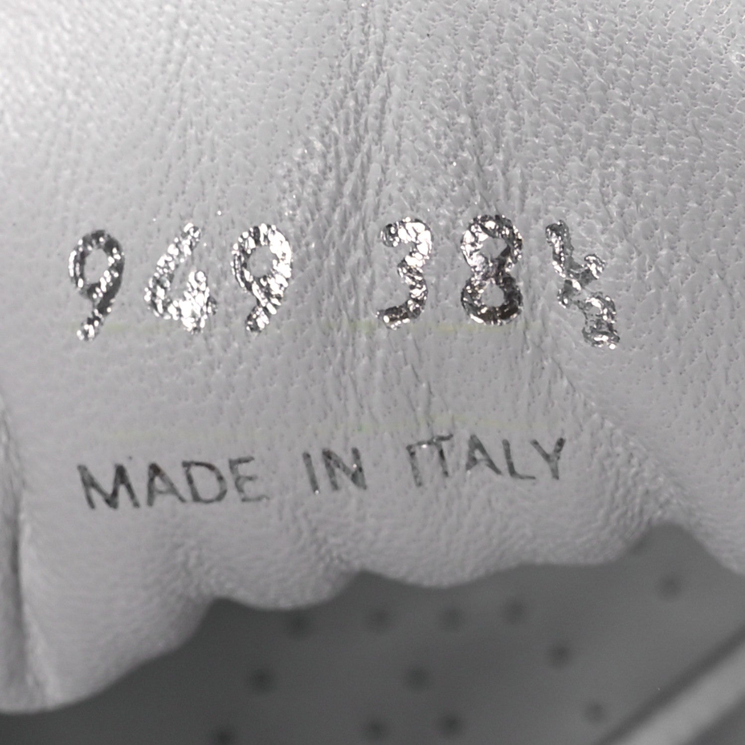 Prada Nappa Logo Embossed Womens Low Top Sneakers 38.5 White 7 of 7