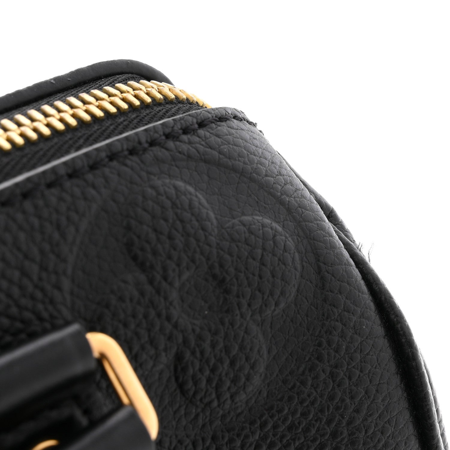 Louis Vuitton Empreinte Monogram Giant Speedy Bandouliere 20 Black 10 of 11