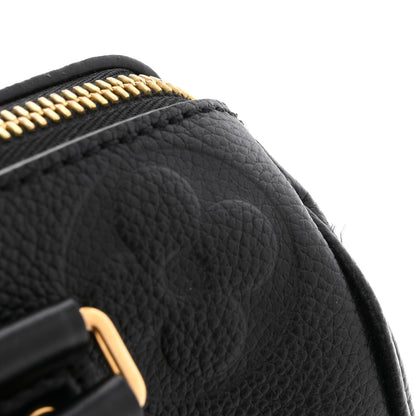 Louis Vuitton Empreinte Monogram Giant Speedy Bandouliere 20 Black 10 of 11