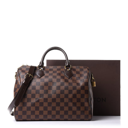 Louis Vuitton Damier Ebene Speedy Bandouliere 30 15 of 15