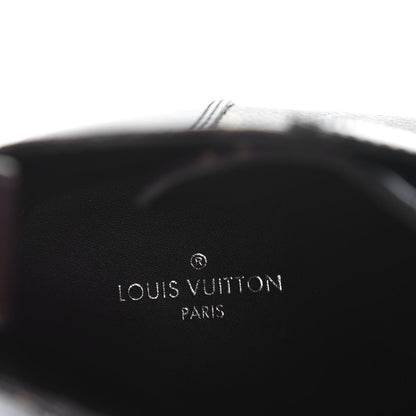 Louis Vuitton Patent Calfskin Monogram Star Trail Ankle Boots 41 Black 8 of 9