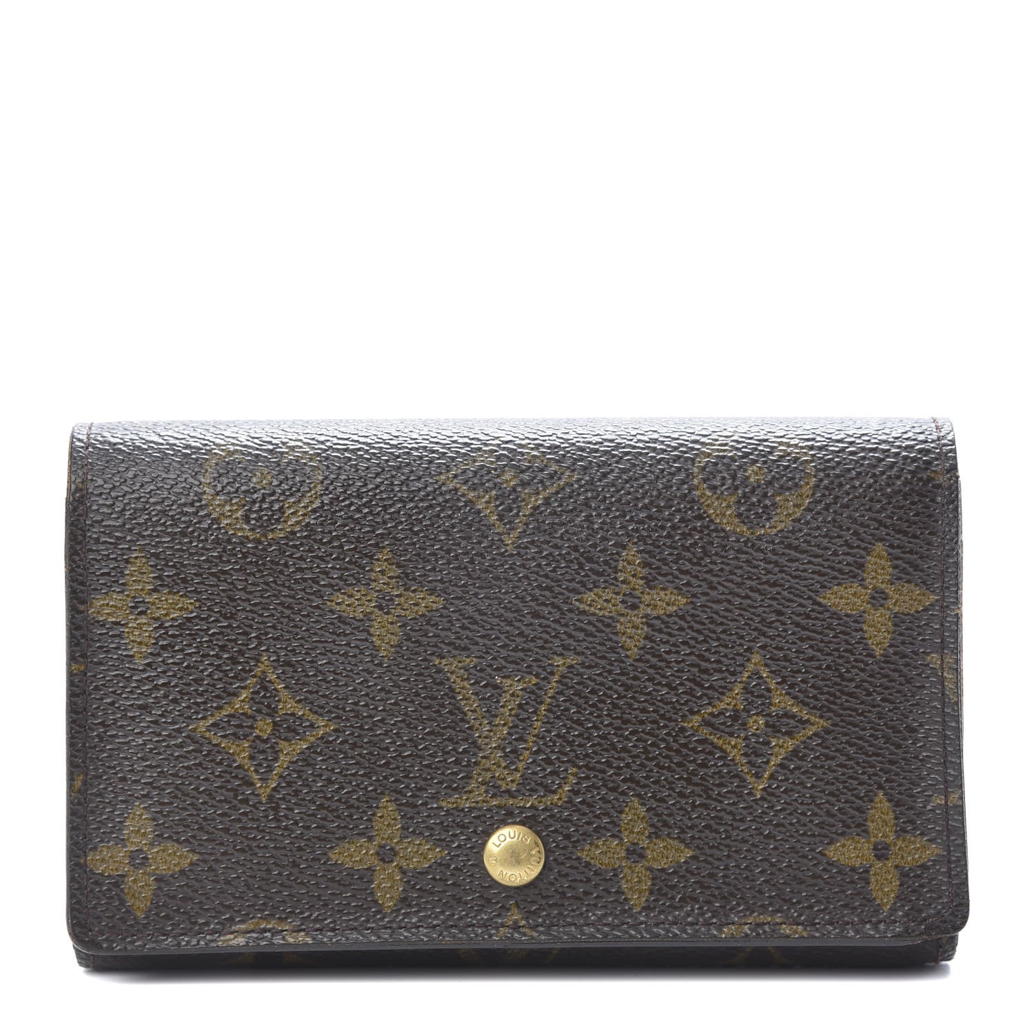 Louis Vuitton Monogram Porte-Monnaie Billets Tresor Wallet 1 of 14