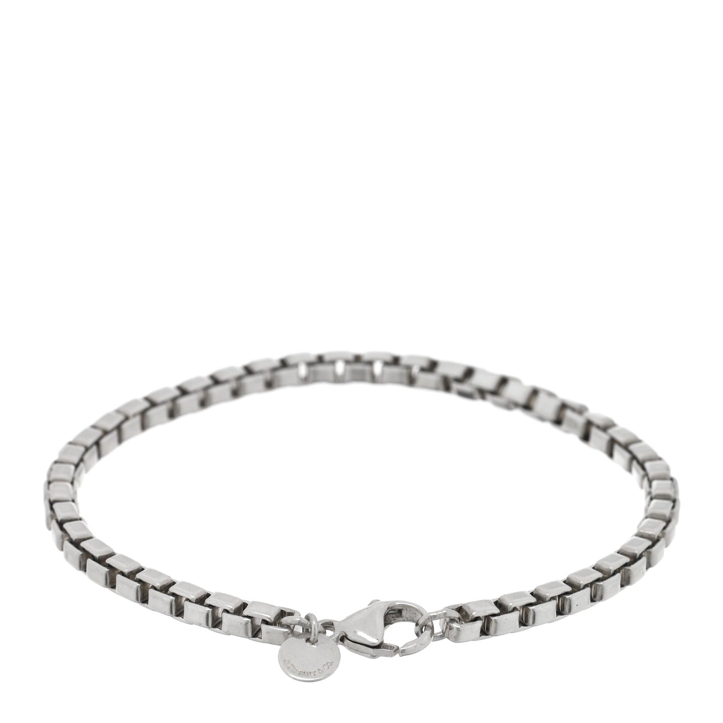 Sterling Silver 4mm Venetian Link Bracelet