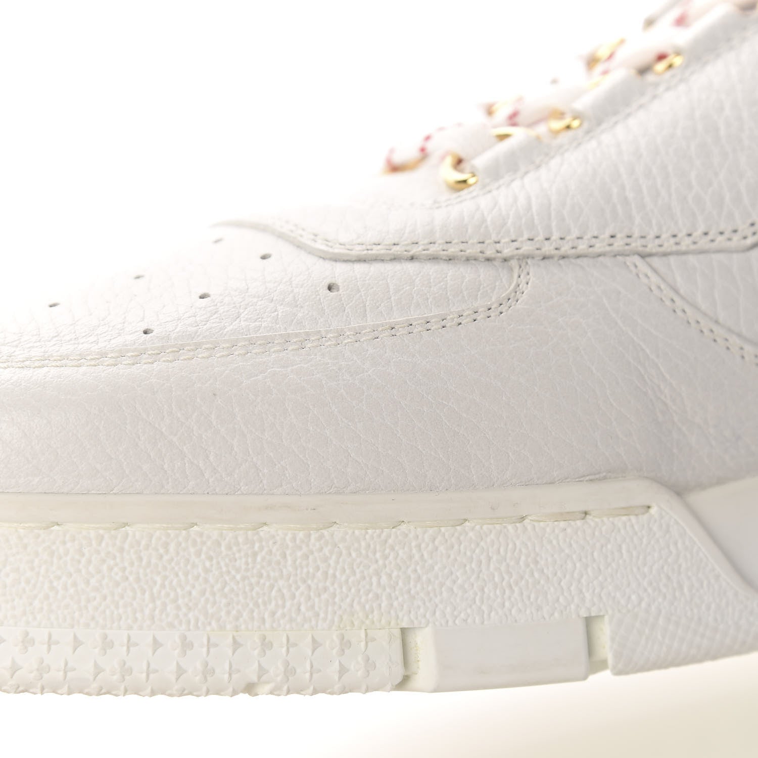 Louis Vuitton Calfskin Mens LV Trainer Sneaker 9.5 White 8 of 15