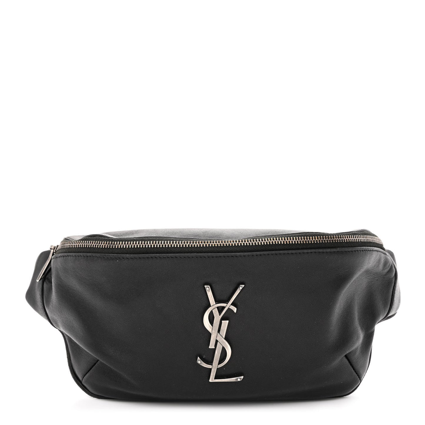 Calfskin Monogram Belt Bag Black