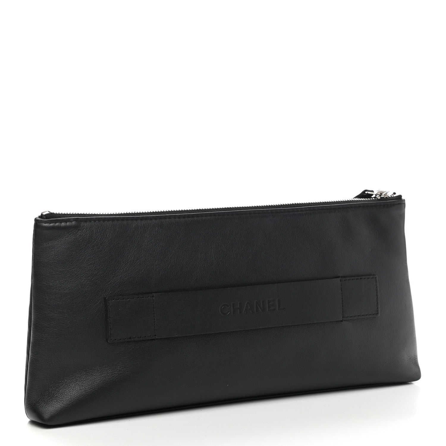 Chanel Metallic Calfskin Keyboard Pouch Black 3 of 7