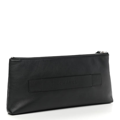Chanel Metallic Calfskin Keyboard Pouch Black 3 of 7