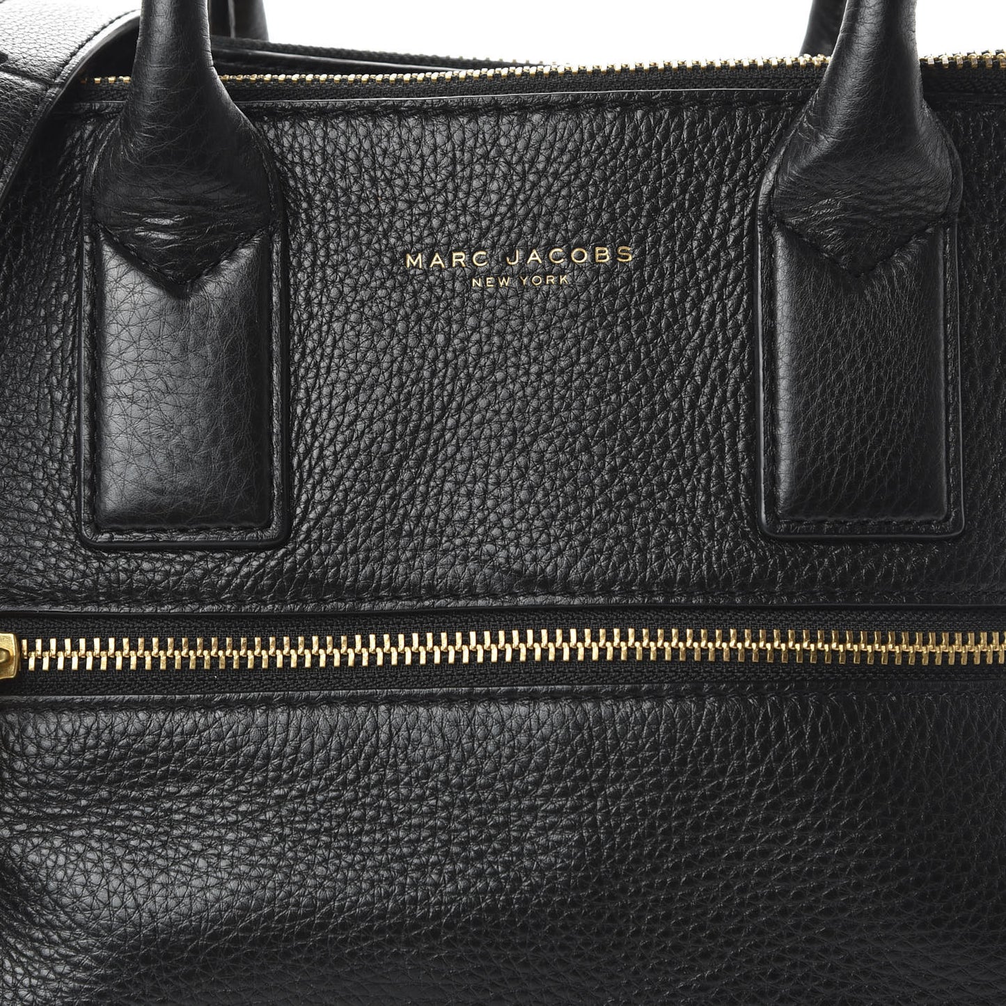 Textured Calfskin Medium Incognito Satchel Black