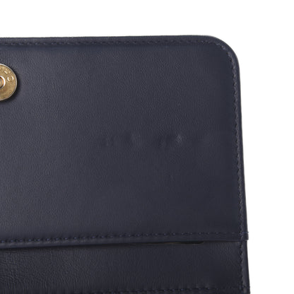 Chanel Caviar Quilted Boy Wallet On Chain WOC Navy 9 of 11