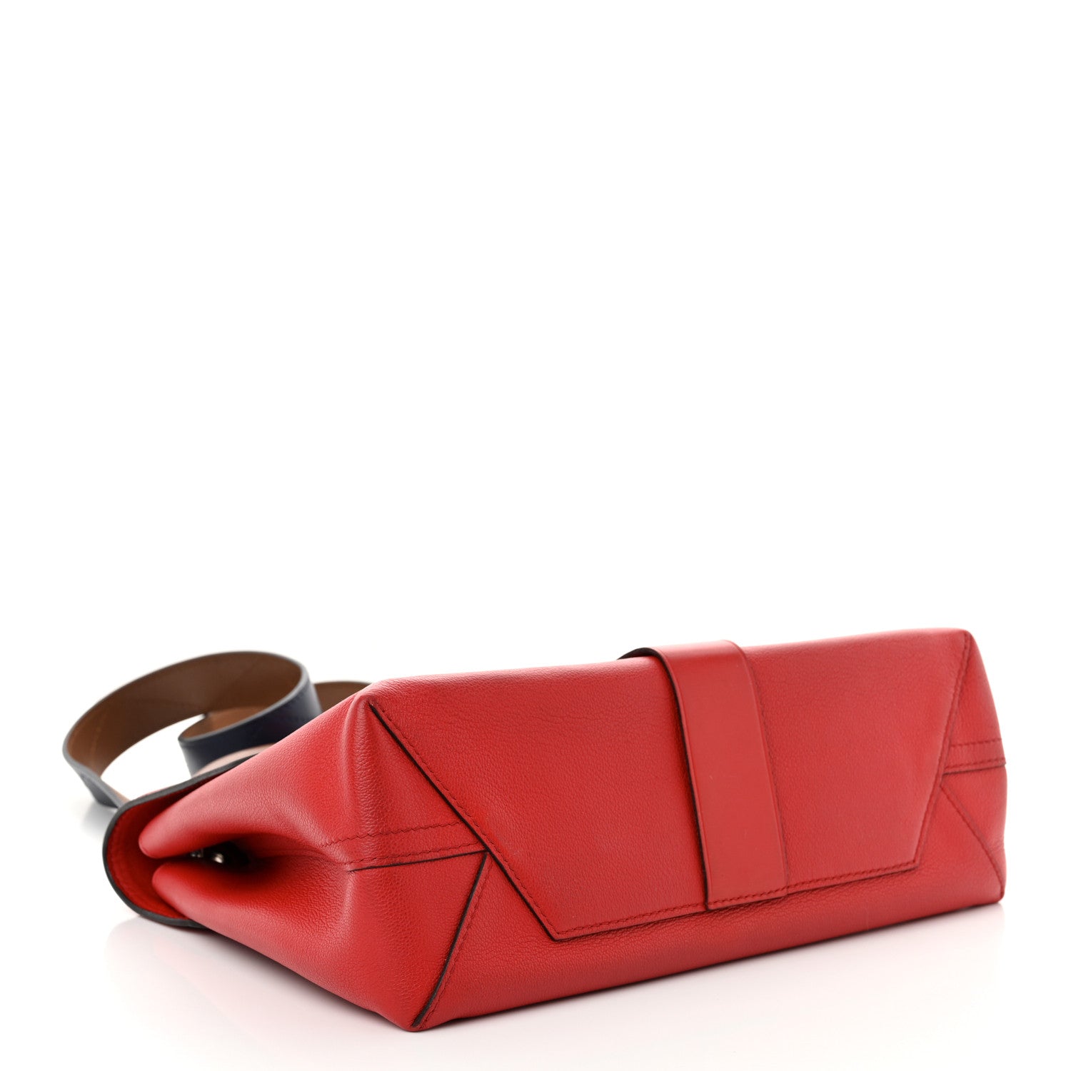 Louis Vuitton Monogram Cuir Plume Ecume Very Handle Shoulder Bag Rouge Rubis Noisette 4 of 12