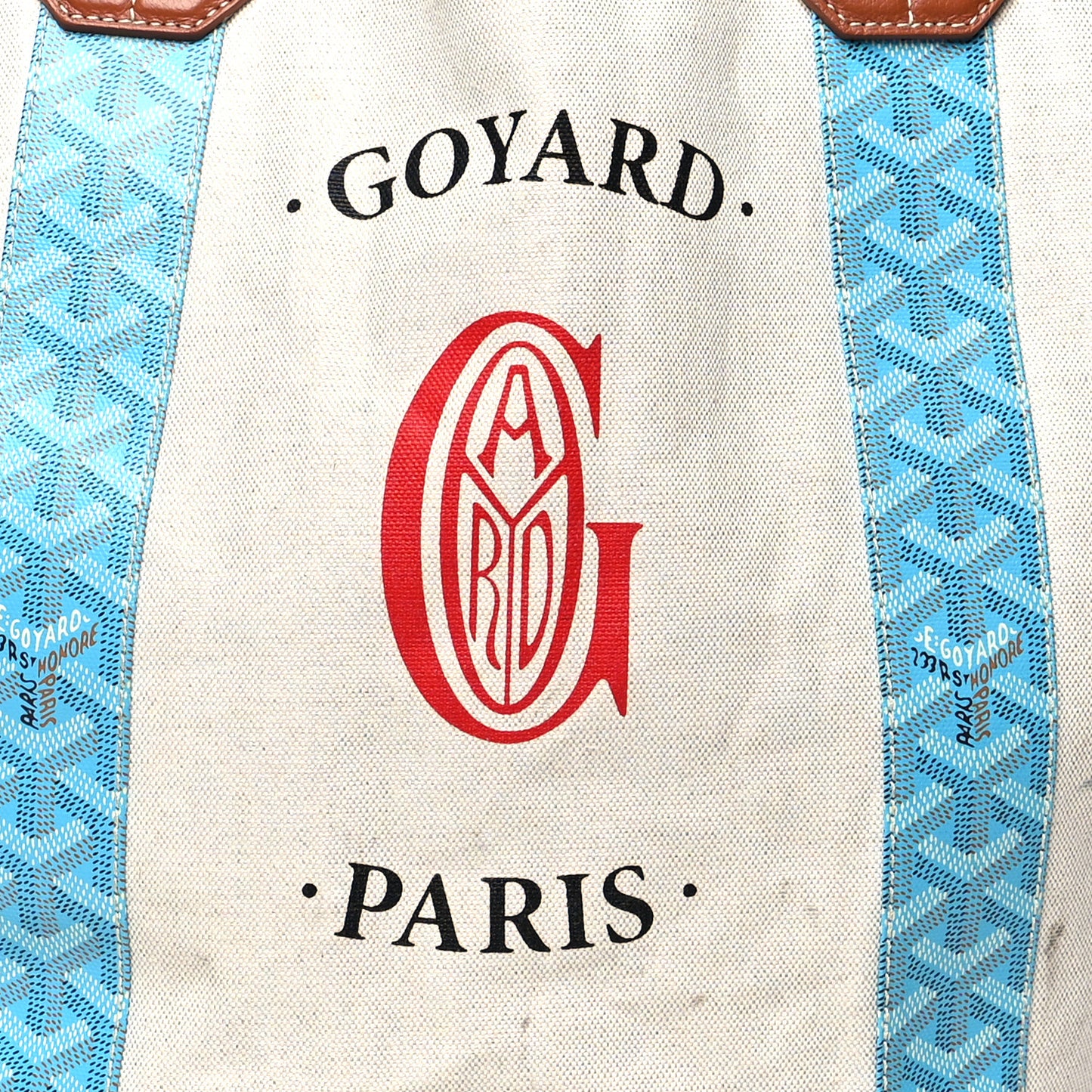Goyardine Reversible Belharra Light Blue