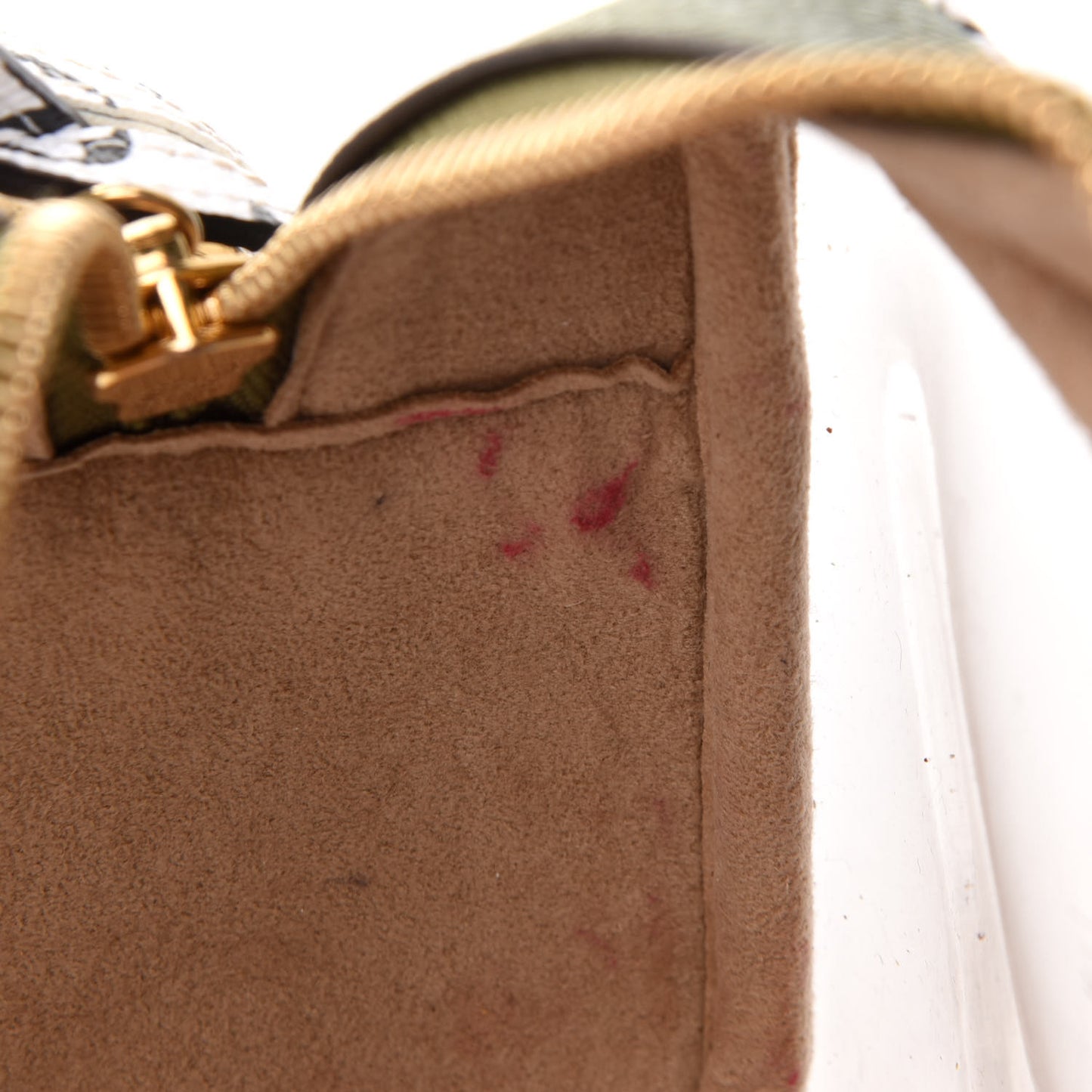 Monogram Giant Beach Pouch Kaki