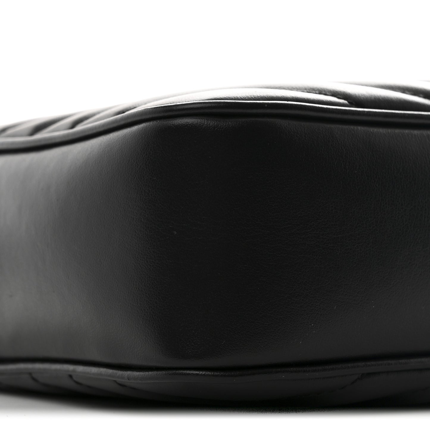 Calfskin Matelasse Monogram Lou Camera Bag Black