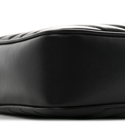 Saint Laurent Calfskin Matelasse Monogram Lou Camera Bag Black 9 of 10