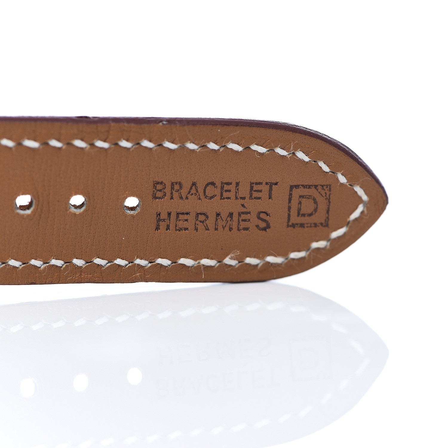 Hermes Stainless Steel Epsom 26mm Belt Quartz Watch Gold 5 of 6