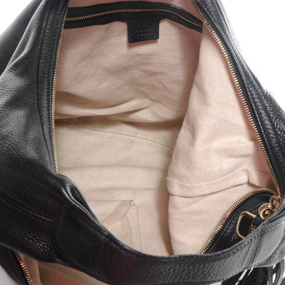 Gucci Pebbled Calfskin Large Soho Hobo Black 5 of 7