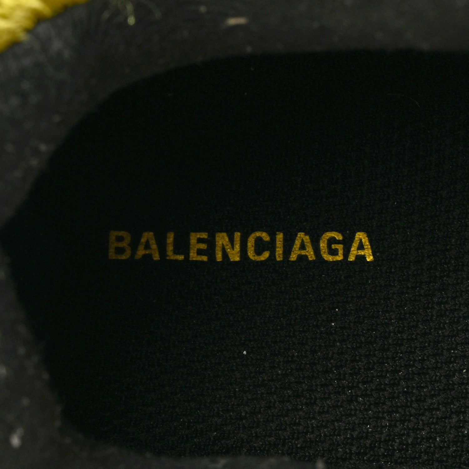 Balenciaga Mesh Nylon Mens Track Sneakers 40 Yellow Black White 8 of 19