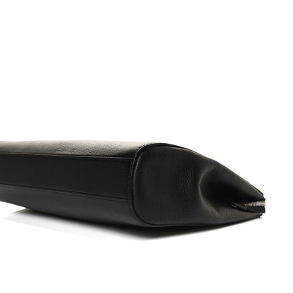 Chanel Grained Calfskin Large Neo Executive Cosmetic Case Black 9 of 12