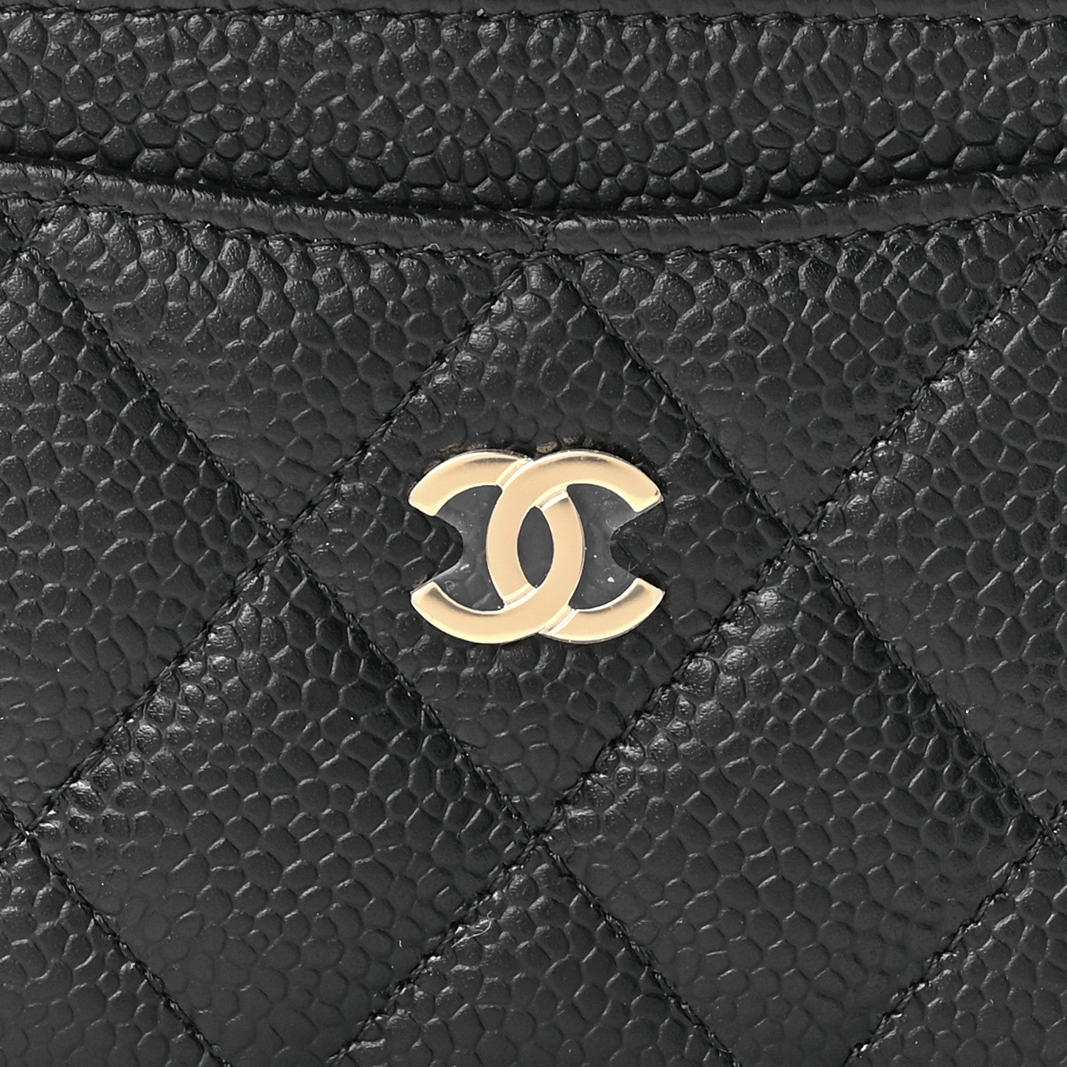 Chanel Caviar Quilted Card Holder Black 8 of 10