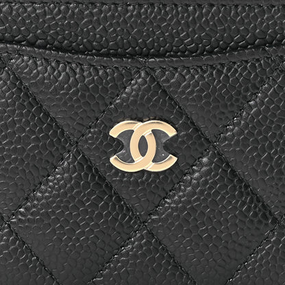 Chanel Caviar Quilted Card Holder Black 8 of 10