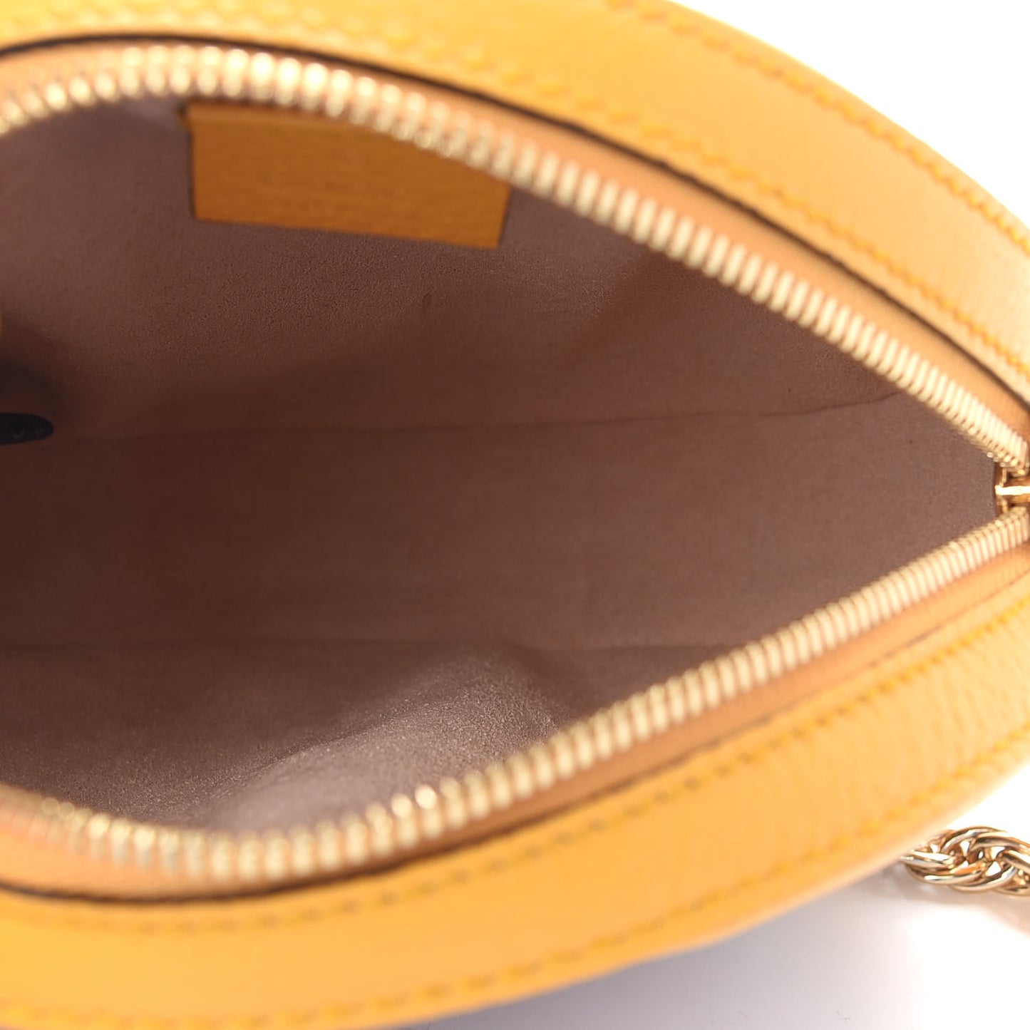 GG Supreme Monogram Flora Web Mini Ophidia Round Shoulder Bag Beige Multicolor Crop
