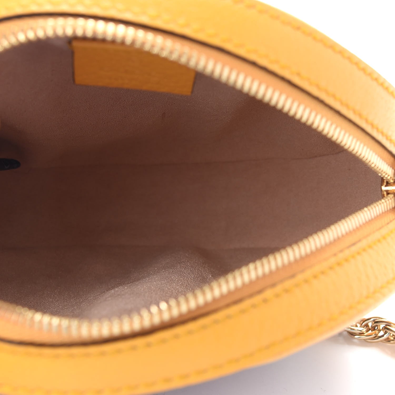 Gucci GG Supreme Monogram Flora Web Mini Ophidia Round Shoulder Bag Beige Multicolor Crop 5 of 9