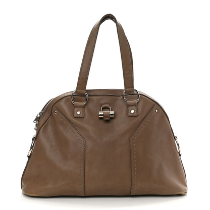 Saint Laurent Calfskin Large Muse Brown 1 of 15