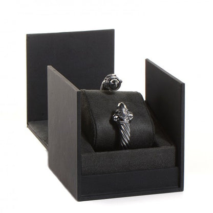 David Yurman Aluminum 10mm Cable Bracelet Silver 6 of 6