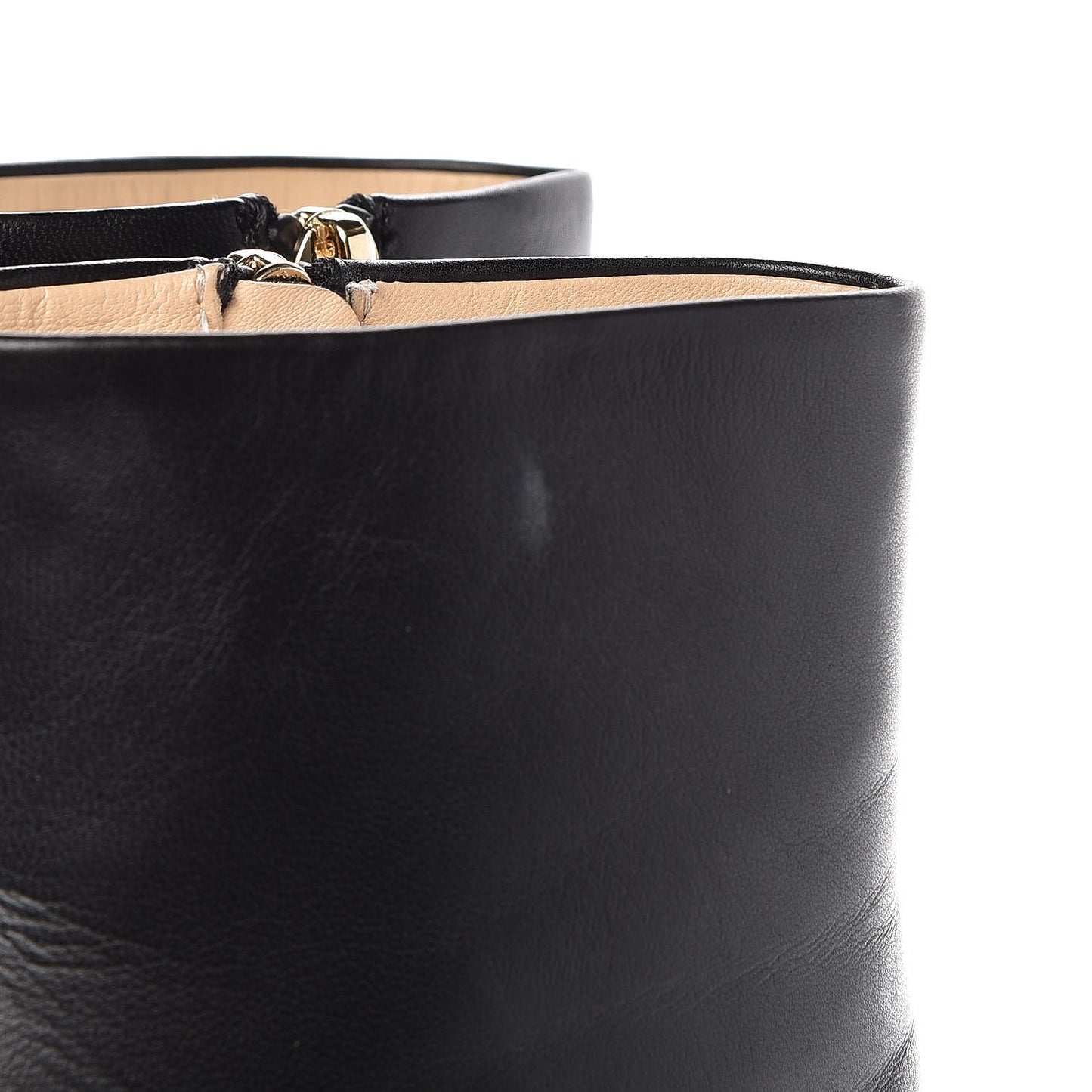 Lambskin CC Short Booties 41 Black