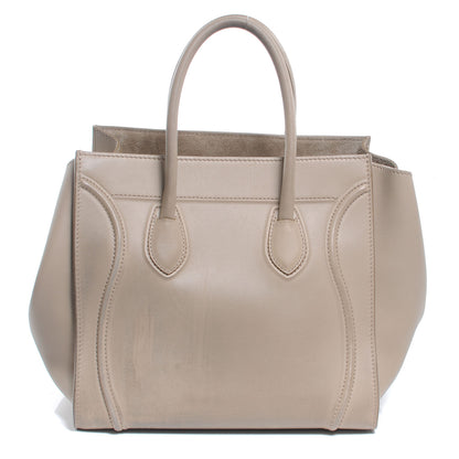 Celine Calfskin Small Phantom Luggage Beige 3 of 7