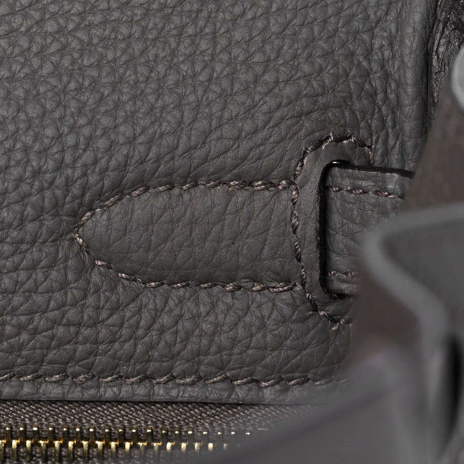 Hermes Togo Kelly Retourne 25 Etain 21 of 34