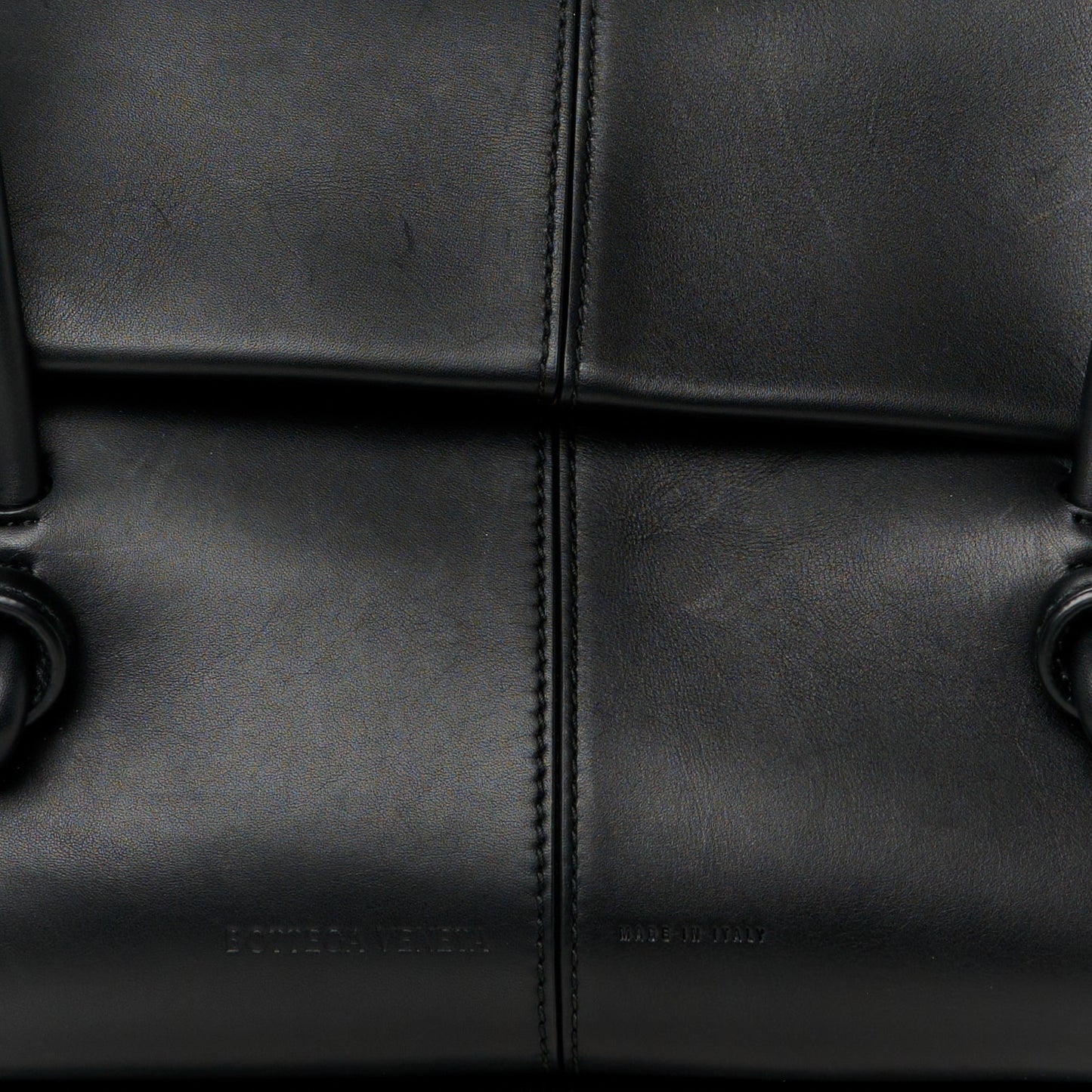 Calfskin Medium Falcon Shoulder Bag Black