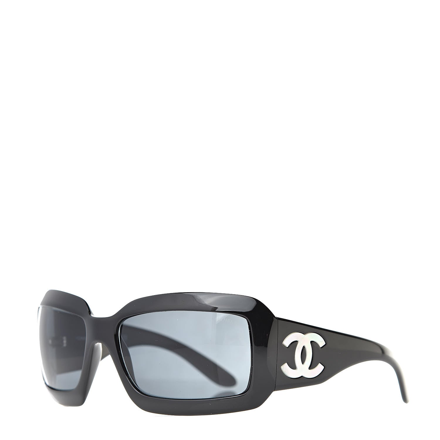 Chanel Mother of Pearl CC Sunglasses 5076-H Black 1 of 9