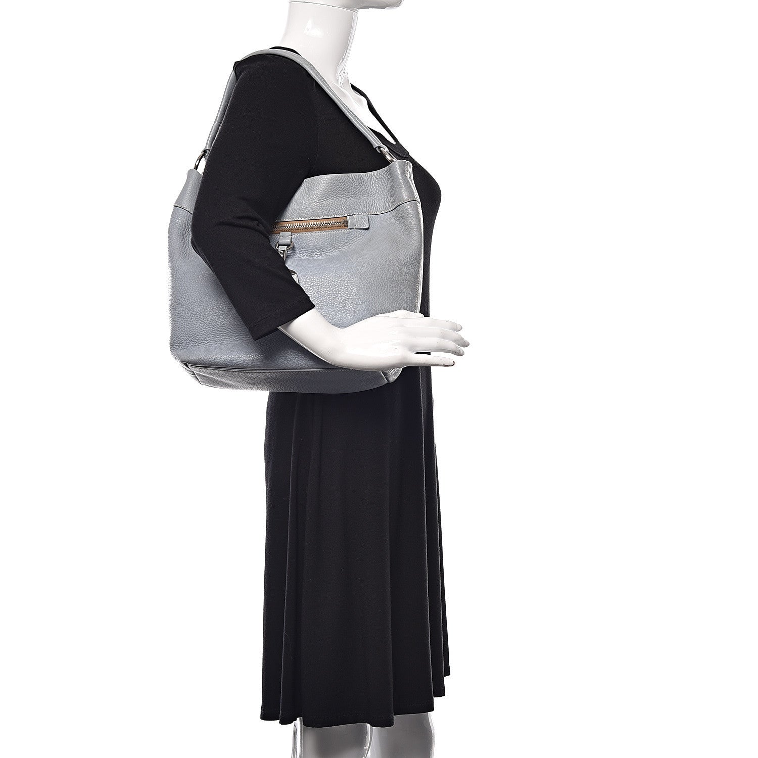 Prada Vitello Daino Tag Hobo Pervinca 2 of 14