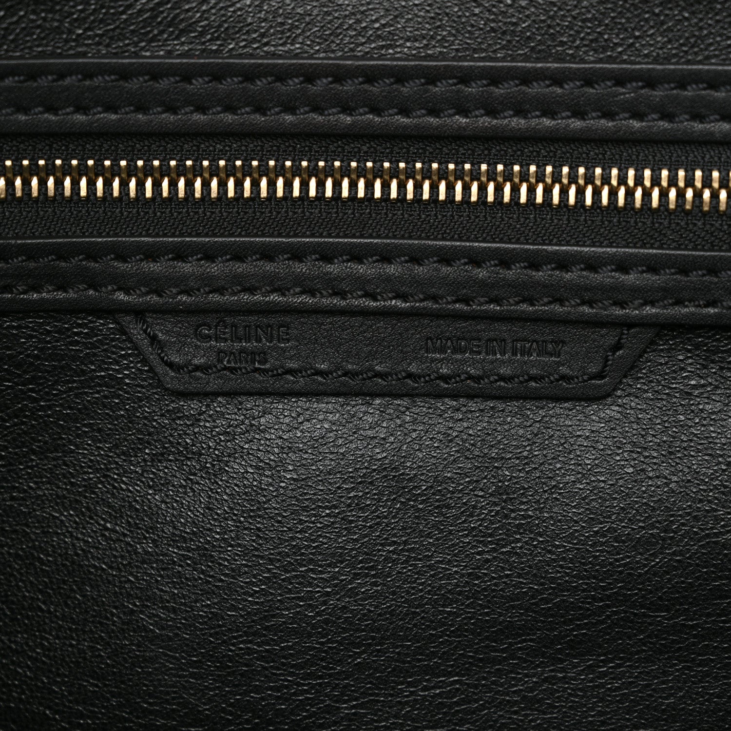 Celine Smooth Calfskin Mini Luggage Black 6 of 14