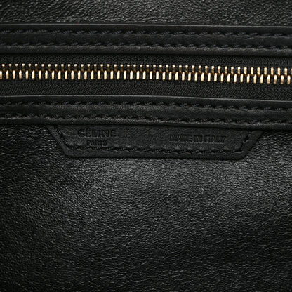 Celine Smooth Calfskin Mini Luggage Black 6 of 14