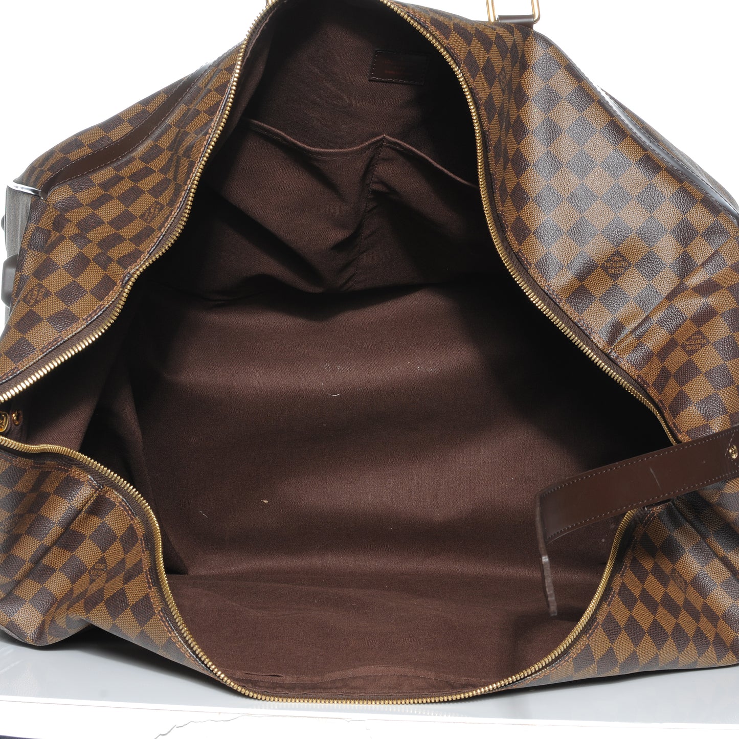 Damier Ebene Eole 60 Rolling Luggage Travel Bag