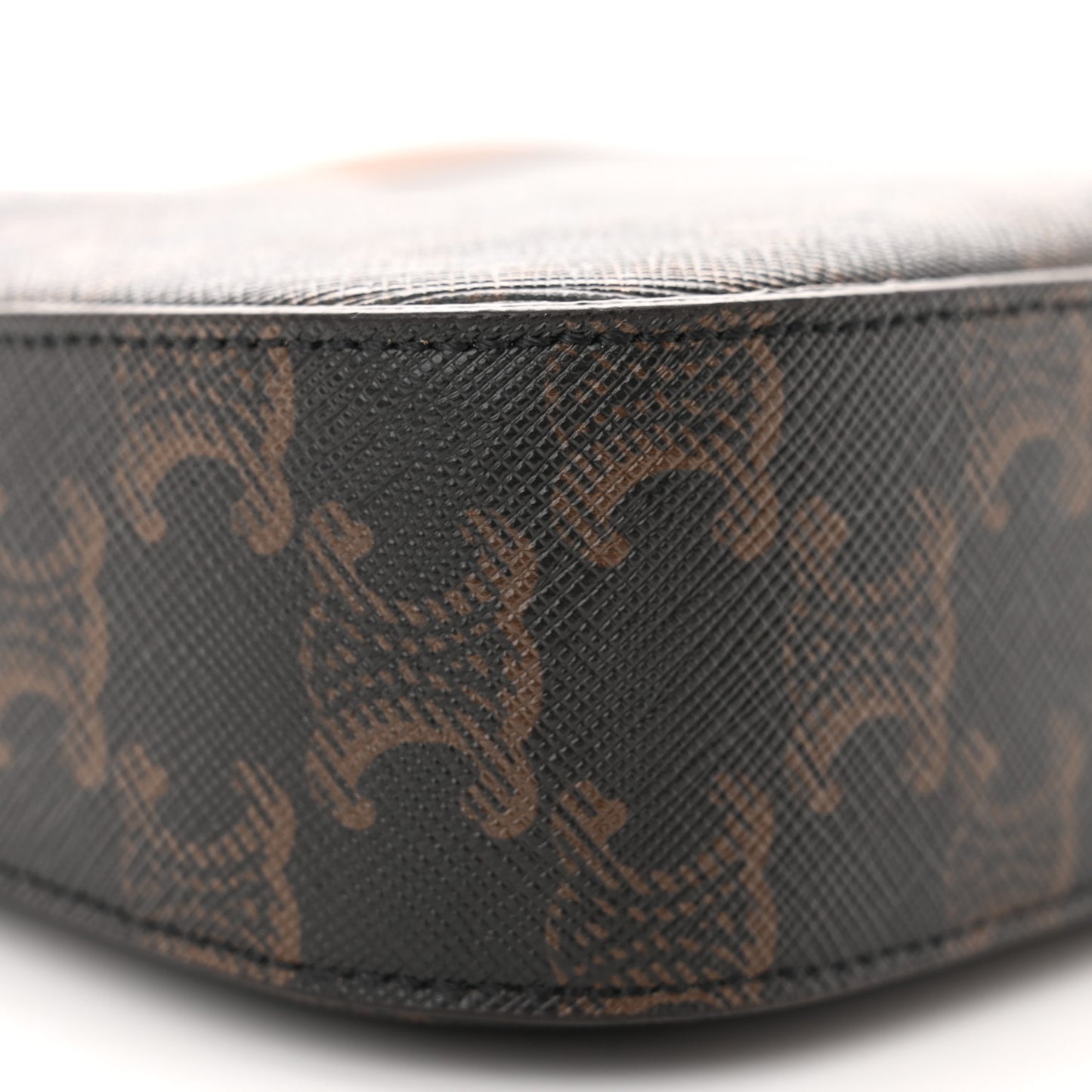 Triomphe Canvas Small Camera Bag Tan