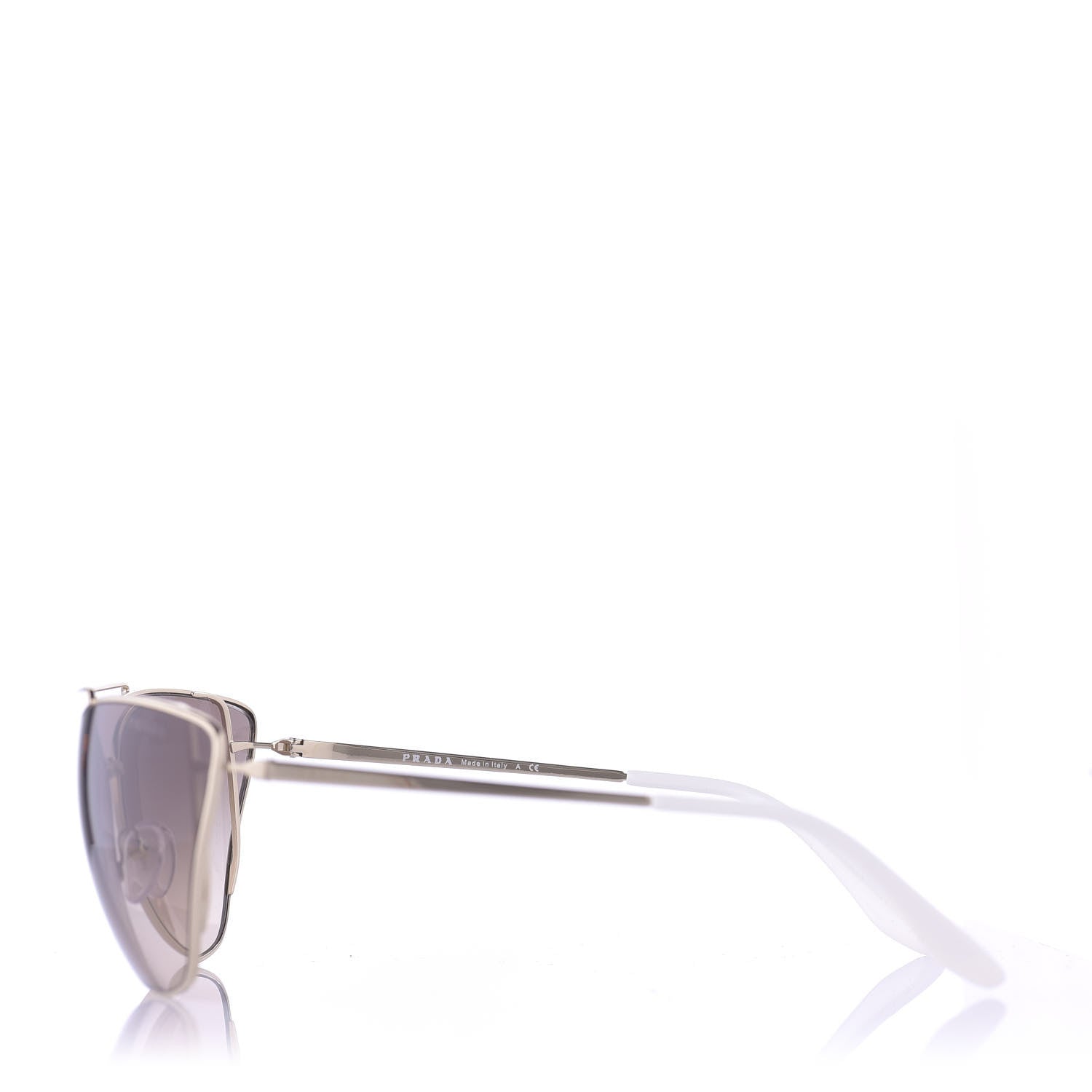 Prada Sunglasses SPR 65V Light Gold 3 of 9